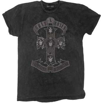 Merch Guns N' Roses: Guns N' Roses Kids T-shirt: Monochrome Cross (wash Collection) (9-10 Years) 9-10 let