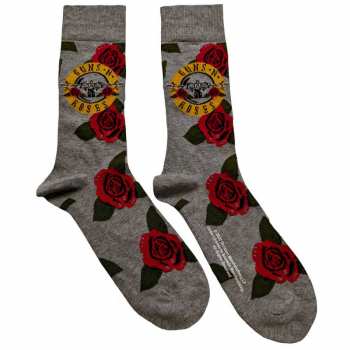 Merch Guns N' Roses: Kotníkové Ponožky Bullet Roses