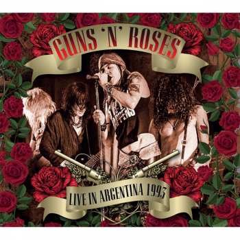 3LP Guns N' Roses: Live In Argentina (white, Red & Orange Vinyl) 384072