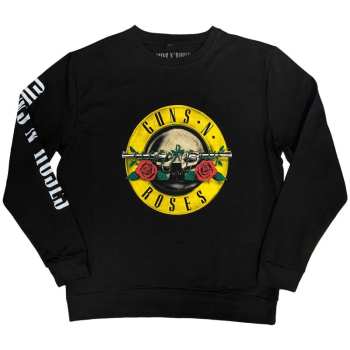 Merch Guns N' Roses: Guns N' Roses Unisex Sweatshirt: Classic Logo (sleeve Print) (x-large) XL