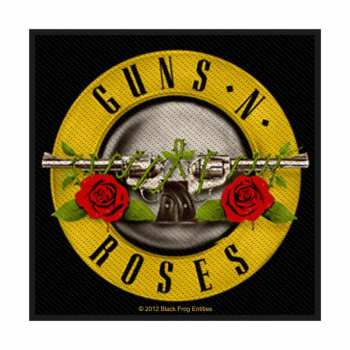 Merch Guns N' Roses: Nášivka Bullet Logo Guns N' Roses