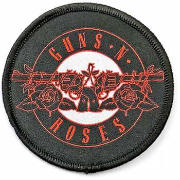 Merch Guns N' Roses: Nášivka Red Circle Logo Guns N' Roses