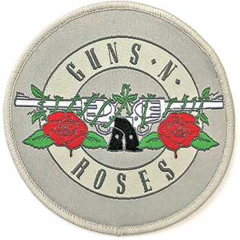 Merch Guns N' Roses: Nášivka Silver Circle Logo Guns N' Roses