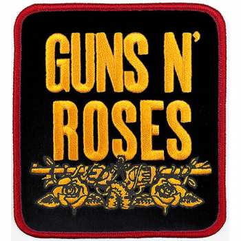 Merch Guns N' Roses: Nášivka Stacked Black