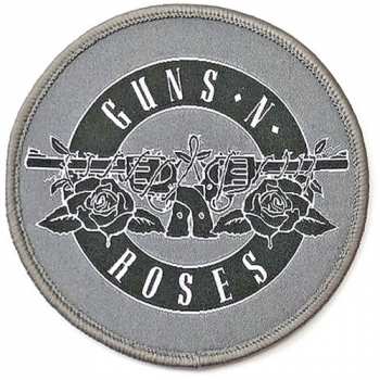 Merch Guns N' Roses: Nášivka White Circle Logo Guns N' Roses