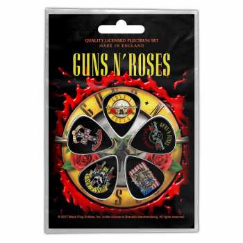 Merch Guns N' Roses: Sada Trsátek Bullet Logo Guns N' Roses