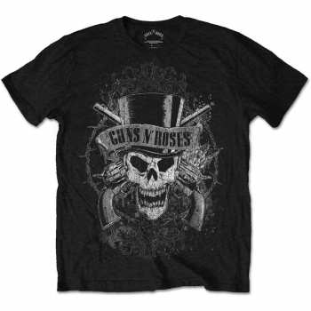 Merch Guns N' Roses: Tričko Faded Skull 