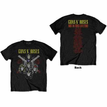 Merch Guns N' Roses: Tričko Pistols & Roses  S