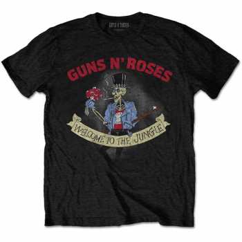 Merch Guns N' Roses: Tričko Skeleton Vintage 