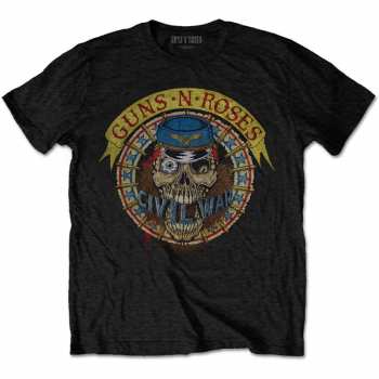 Merch Guns N' Roses: Tričko Skull Circle  XL