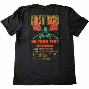 Merch Guns N' Roses: Tričko Uk Tour '87  S
