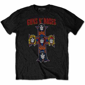 Merch Guns N' Roses: Tričko Vintage Cross  S