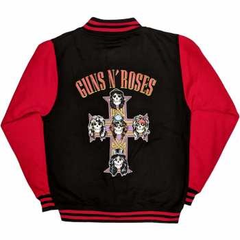 Merch Guns N' Roses: Guns N' Roses Unisex Varsity Jacket: Appetite For Destruction (back Print) (x-large) XL
