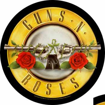 Merch Guns N' Roses: Zádová Nášivka Bullet Logo Guns N' Roses