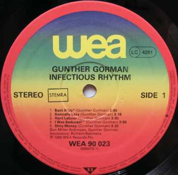 LP Gunther Gorman: Infectious Rhythm 496527
