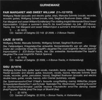 CD Gurnemanz: Fair Margaret And Sweet William 192572