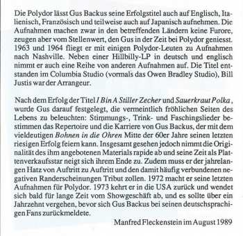 CD Gus Backus: Die Singles 1959-61 411584