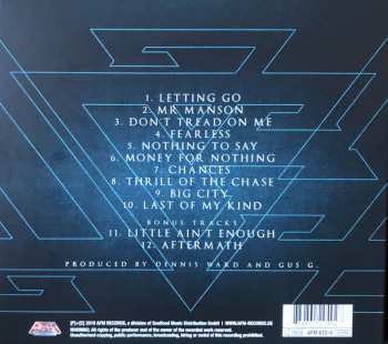 CD Gus G.: Fearless LTD | DIGI 12377
