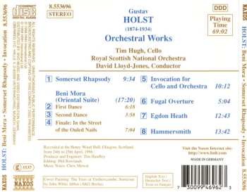 CD Gustav Holst: Beni Mora • Somerset Rhapsody • Hammersmith • Egdon Heath • Invocation For Cello And Orchestra 446834