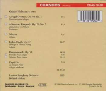 CD Gustav Holst: Orchestral Works - including Hammersmith and Egdon Heath 331330