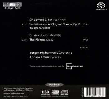 SACD Gustav Holst: The Planets / Enigma Variations 443191