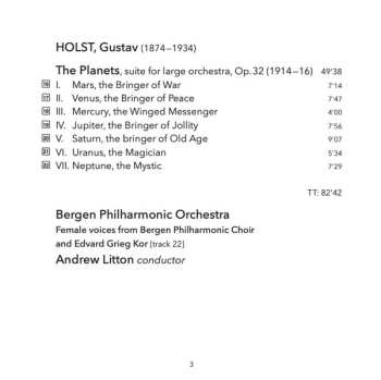 SACD Gustav Holst: The Planets / Enigma Variations 443191
