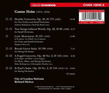 CD Gustav Holst: Orchestral Works 152503