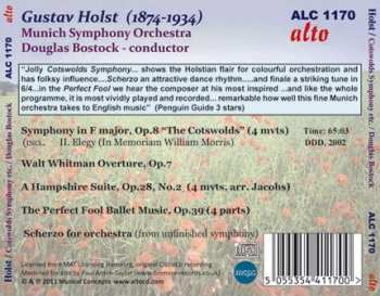 CD Gustav Holst: The Cotswolds Symphony / Walt Whitman Overture / A Hampshire Suite / The Perfect Fool / Scherzo 342834