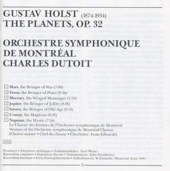 CD Gustav Holst: The Planets 405362