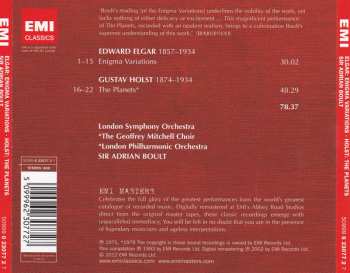 CD Gustav Holst: The Planets / 'Enigma' Variations  50004