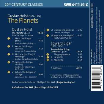 CD Gustav Holst: The Planets; Serenade For Strings 324864