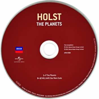 CD Gustav Holst: The Planets / Star Wars Suite 418257