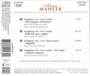 CD Gustav Mahler: Adagio Mahler 175132