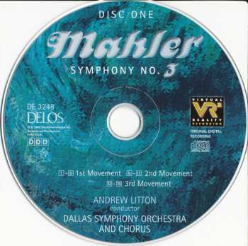 2CD Gustav Mahler: Symphony No.3 377687