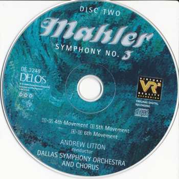 2CD Gustav Mahler: Symphony No.3 377687