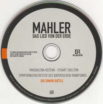 CD Gustav Mahler: Das Lied Von Der Erde 8777