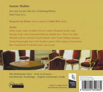 CD Gustav Mahler: Das Lied Von Der Erde  318552