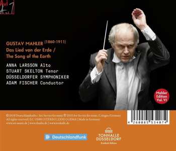 CD Gustav Mahler: Das Lied Von Der Erde DIGI 98007