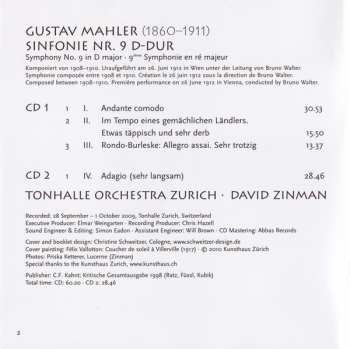 2SACD Gustav Mahler: Symphony No. 9