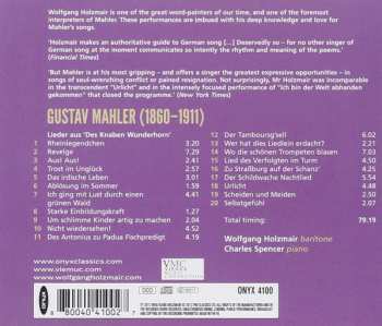 CD Gustav Mahler: Des Knaben Wunderhorn 335588