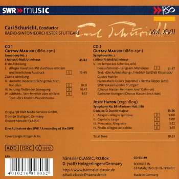 2CD Gustav Mahler: Symphony No. 2, Symphony No. 86 »Pariser« 424127