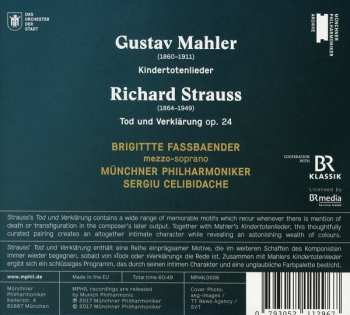 CD Gustav Mahler: Kindertotenlieder / Tod Und Verklärung 335277