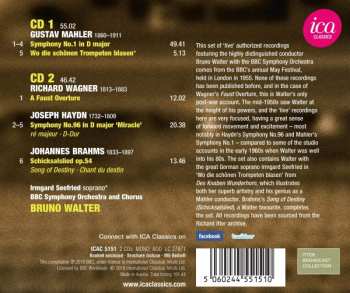 2CD Gustav Mahler: Mahler, Wagner, Haydn, Brahms 342898
