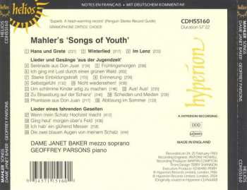 CD Gustav Mahler: Mahler's Songs Of Youth 193136