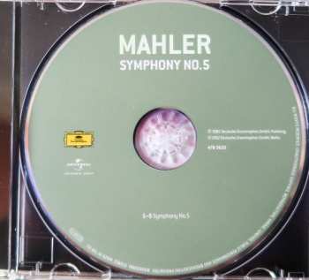 CD Gustav Mahler: Symphony No. 5 45601