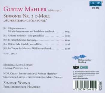CD Gustav Mahler: Sinfonie Nr. 2 C-Moll „Auferstehungs-Sinfonie“ 316565