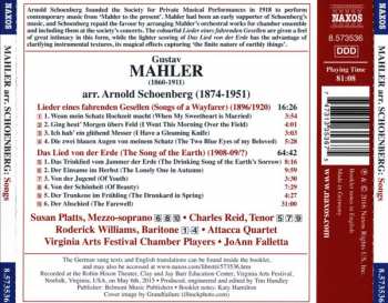 CD Gustav Mahler: Songs 244413