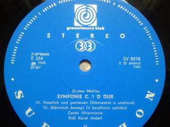 LP Gustav Mahler: Symfonie Č.1. 367615