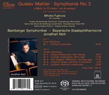 SACD Gustav Mahler: Symphonie No. 3 322025