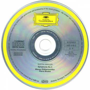 CD Gustav Mahler: Symphonie No. 5 44966